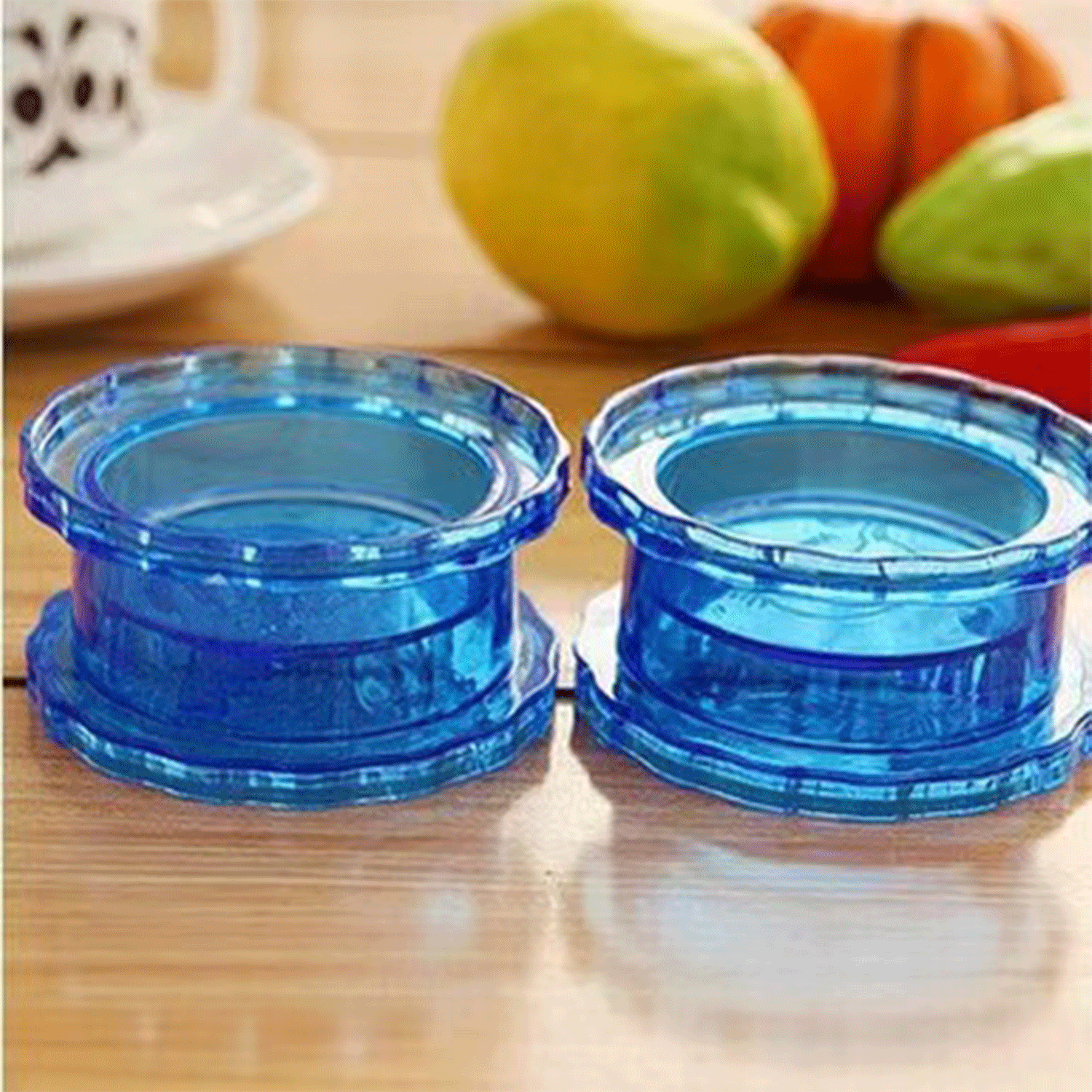 plastic grinder manual rotary Garlic paste puree Press 11