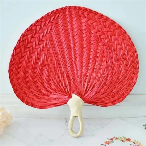 Hand Made Rattan Fan 9