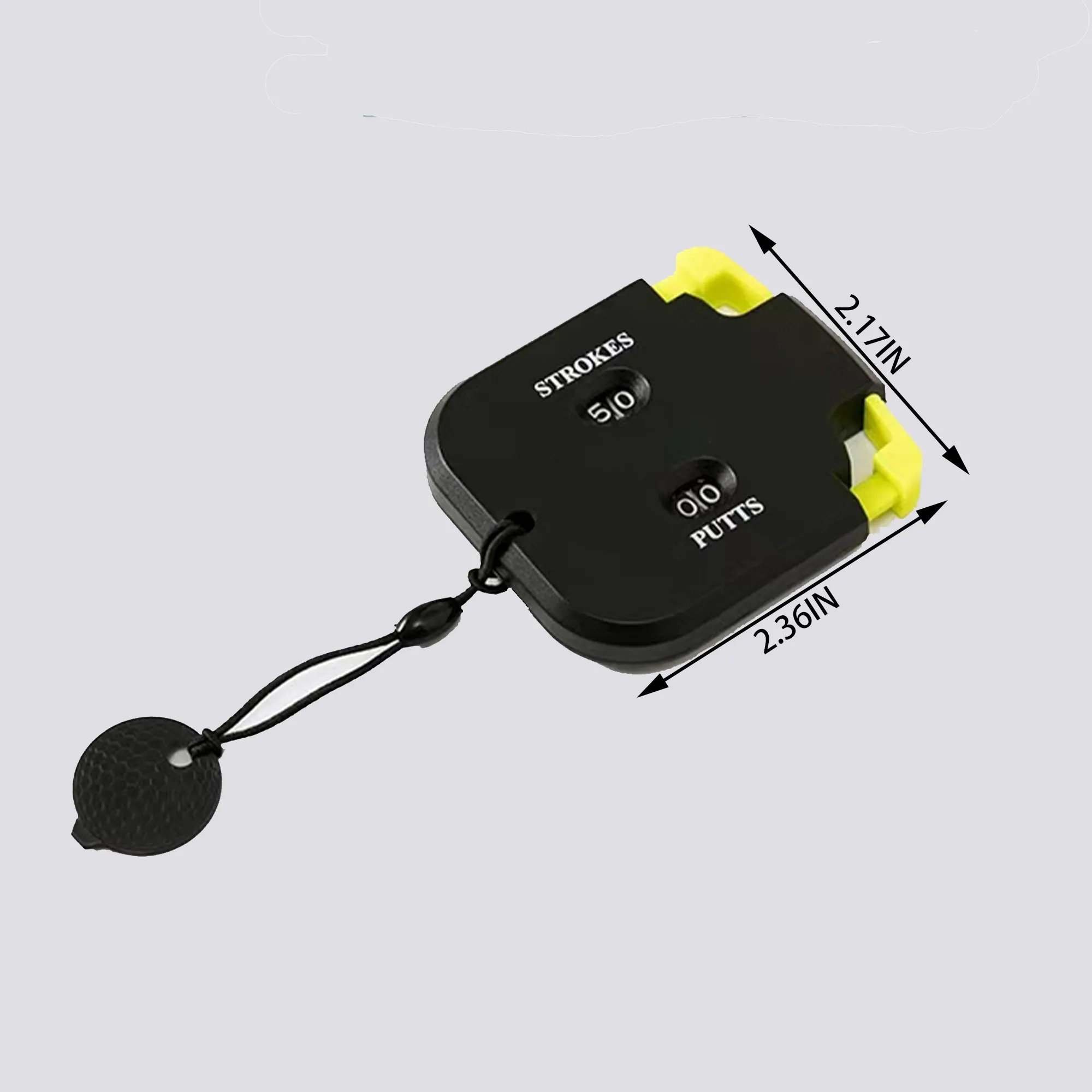 Golf Square Score Counter With Customizable Logo 3