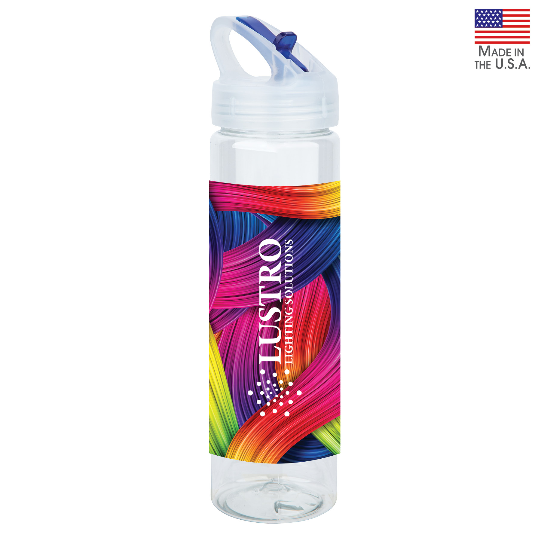 NEWPORT II 25 oz. PET Bottle with Flip Spout 18