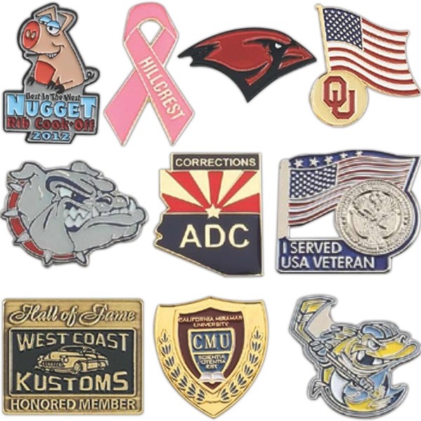 Die Struck Soft Enamel Lapel Pin 20
