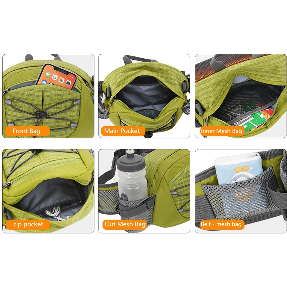Outdoor Sports Mountaineering Waist Bag 1