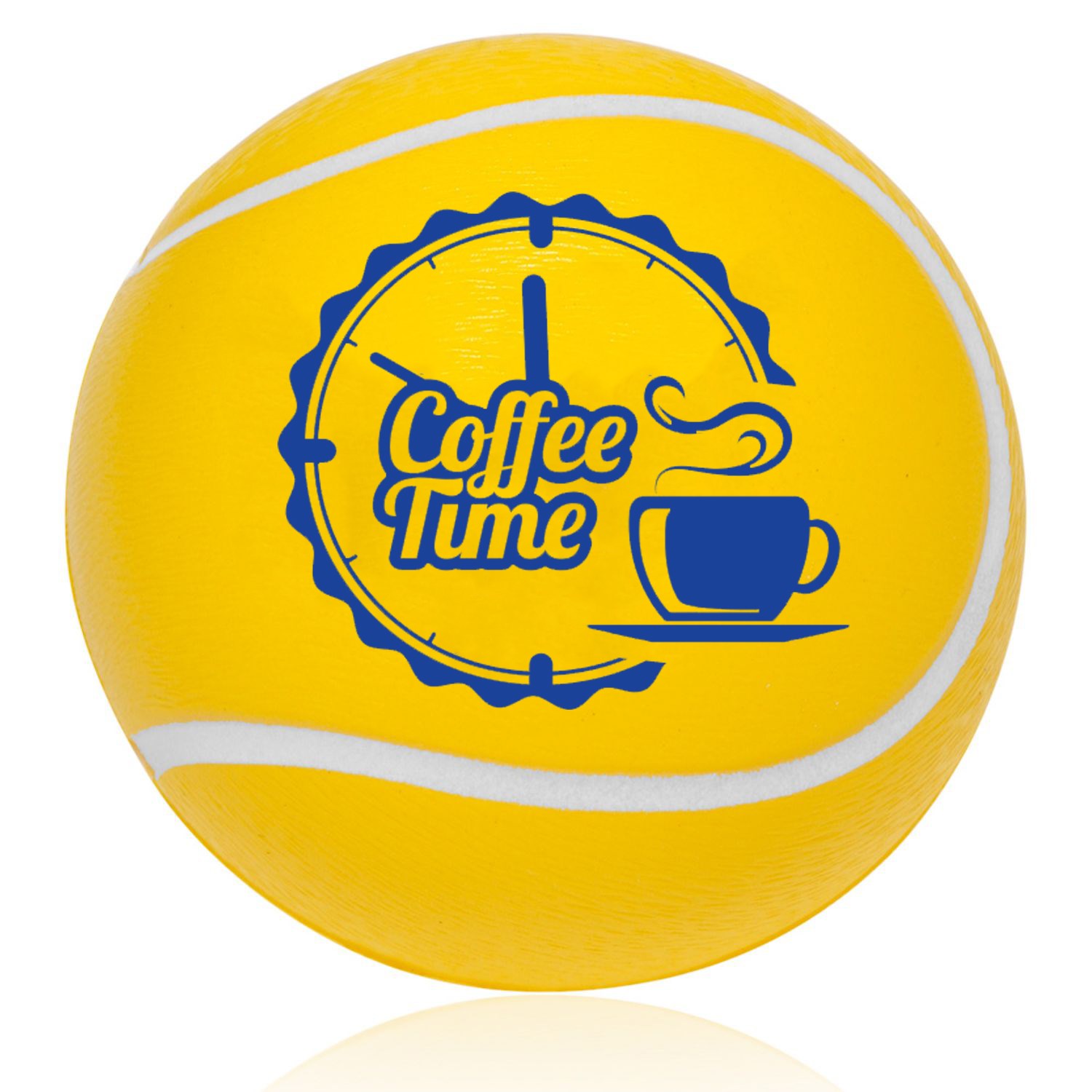 Tennis Ball Stress Balls w/ Custom Logo Stress Reliever 2