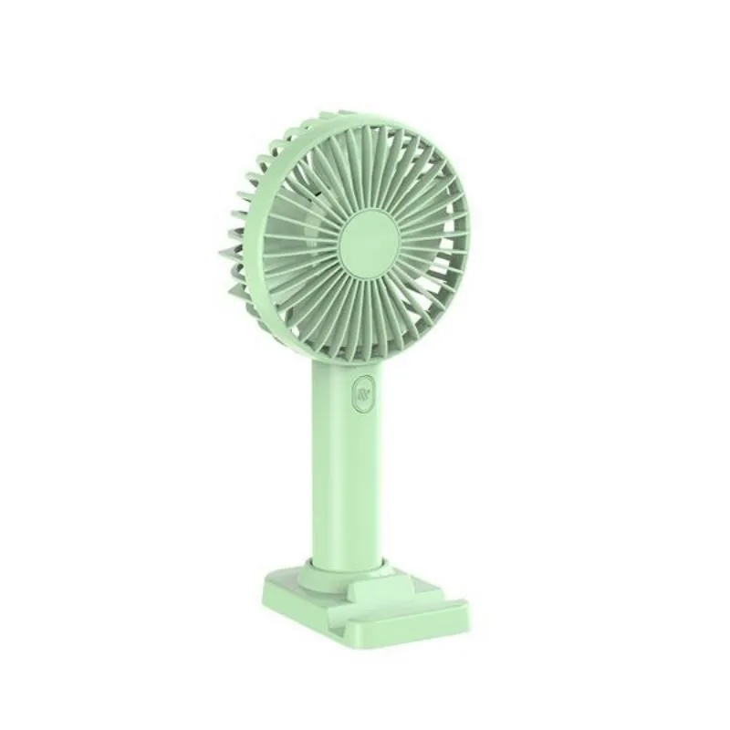 Round Handheld Fan with Phone Stand 12