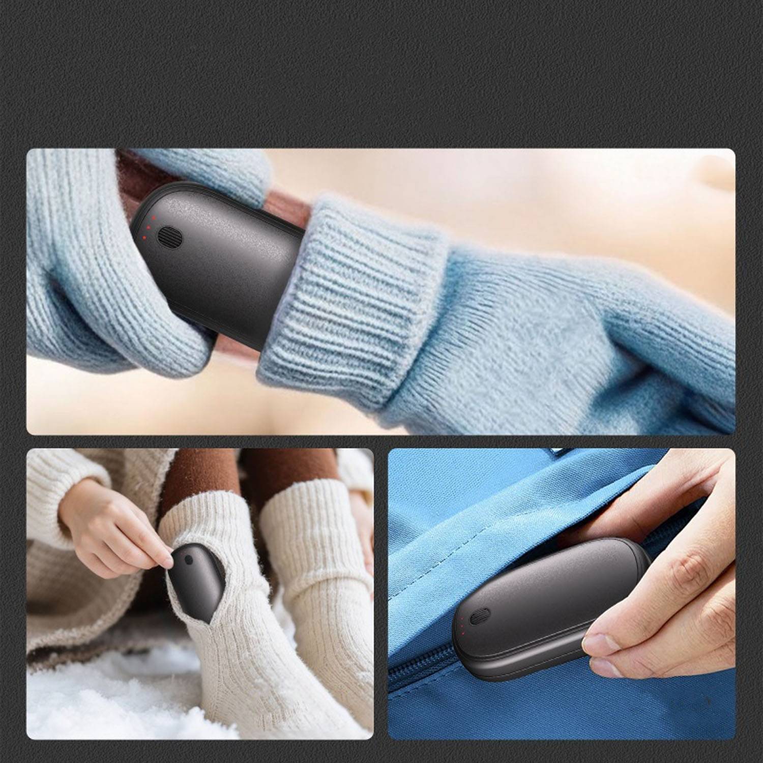 2 in 1 Mini Magnetic USB Rechargeable Hand Warmer 3
