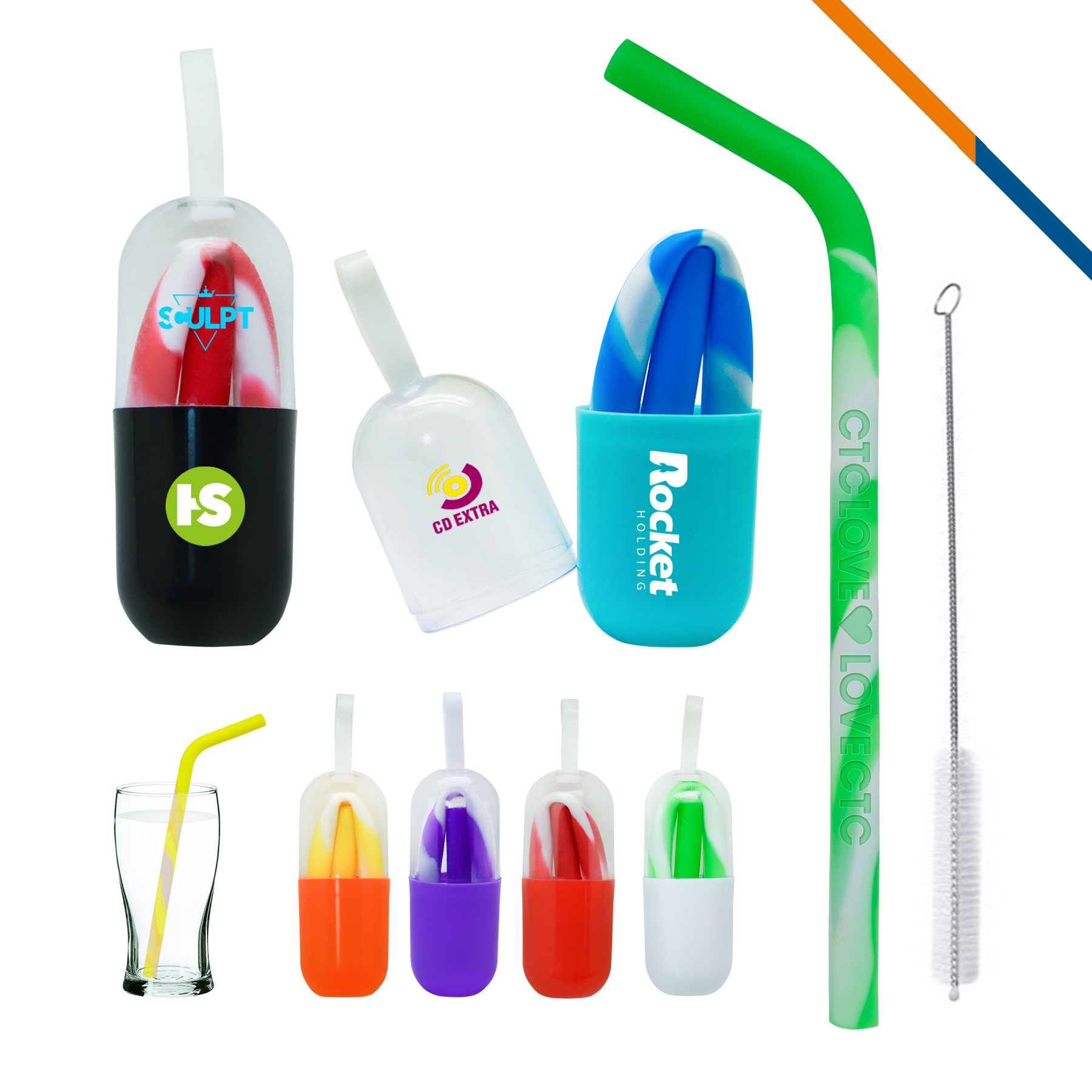 Aquatic Silicone Straw 6