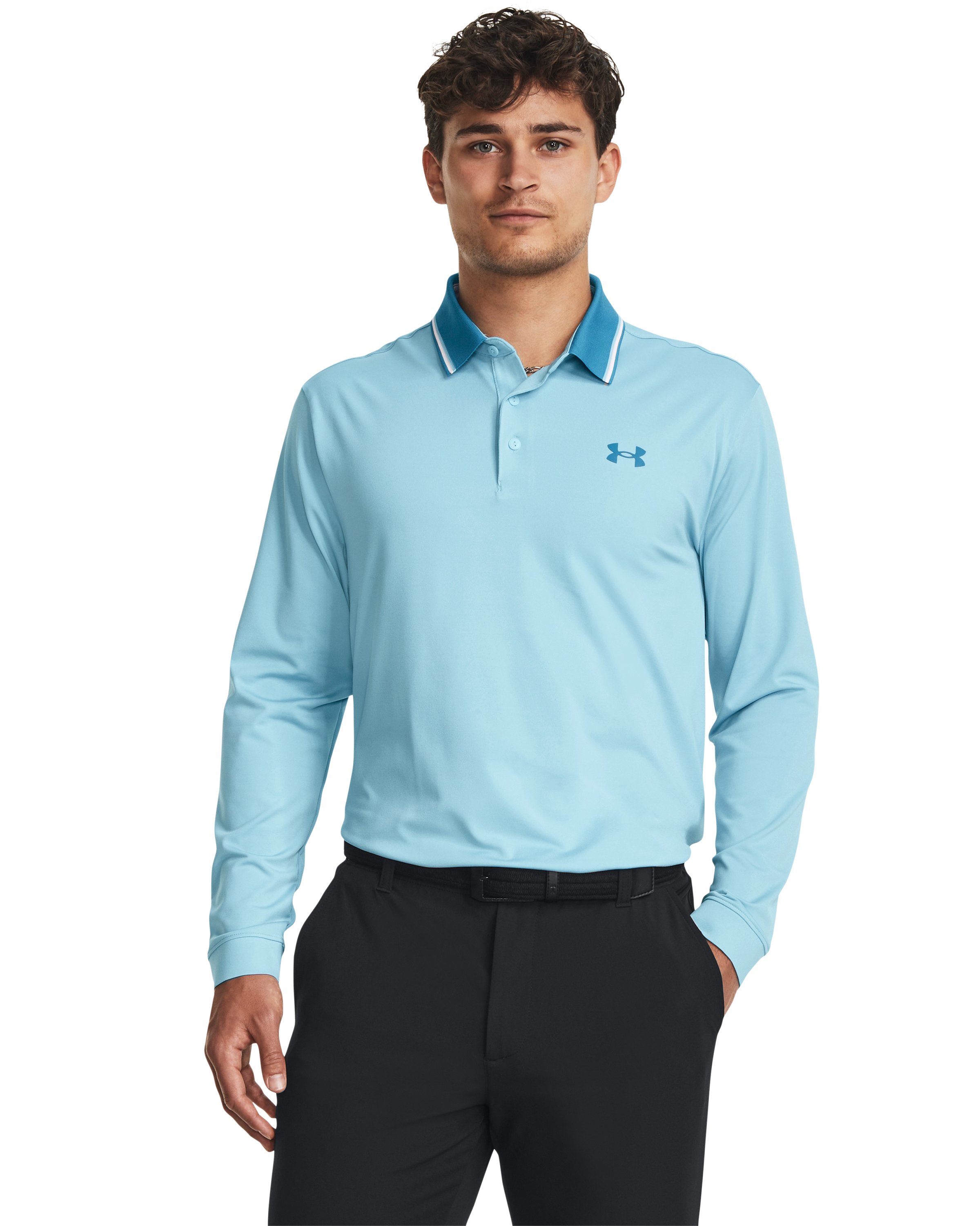 UA Playoff 3.0 Men's Long Sleeve Polo 3