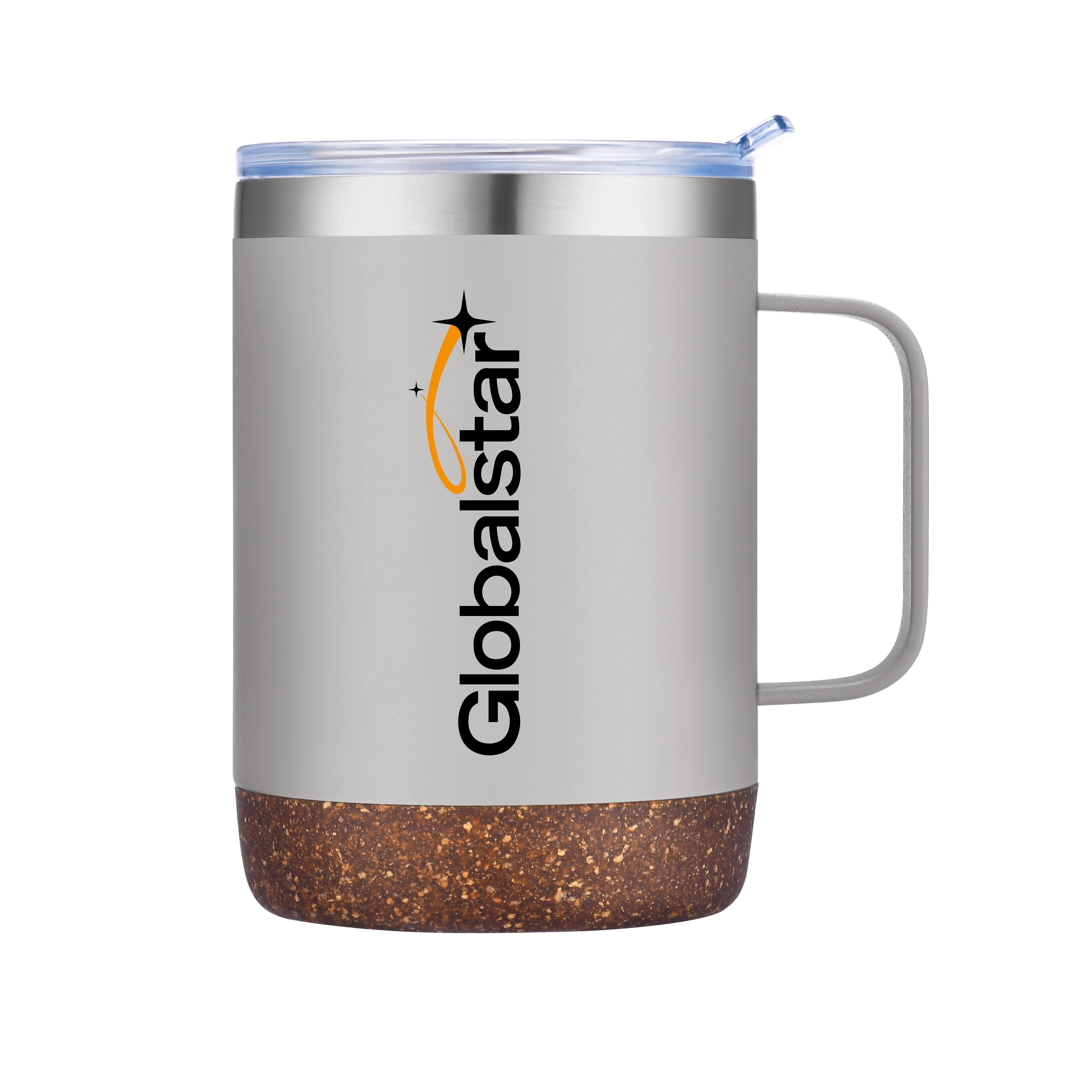 COOSA - 12 OZ VACUUM SEALED MUG WITH CORK BOTTOM 1