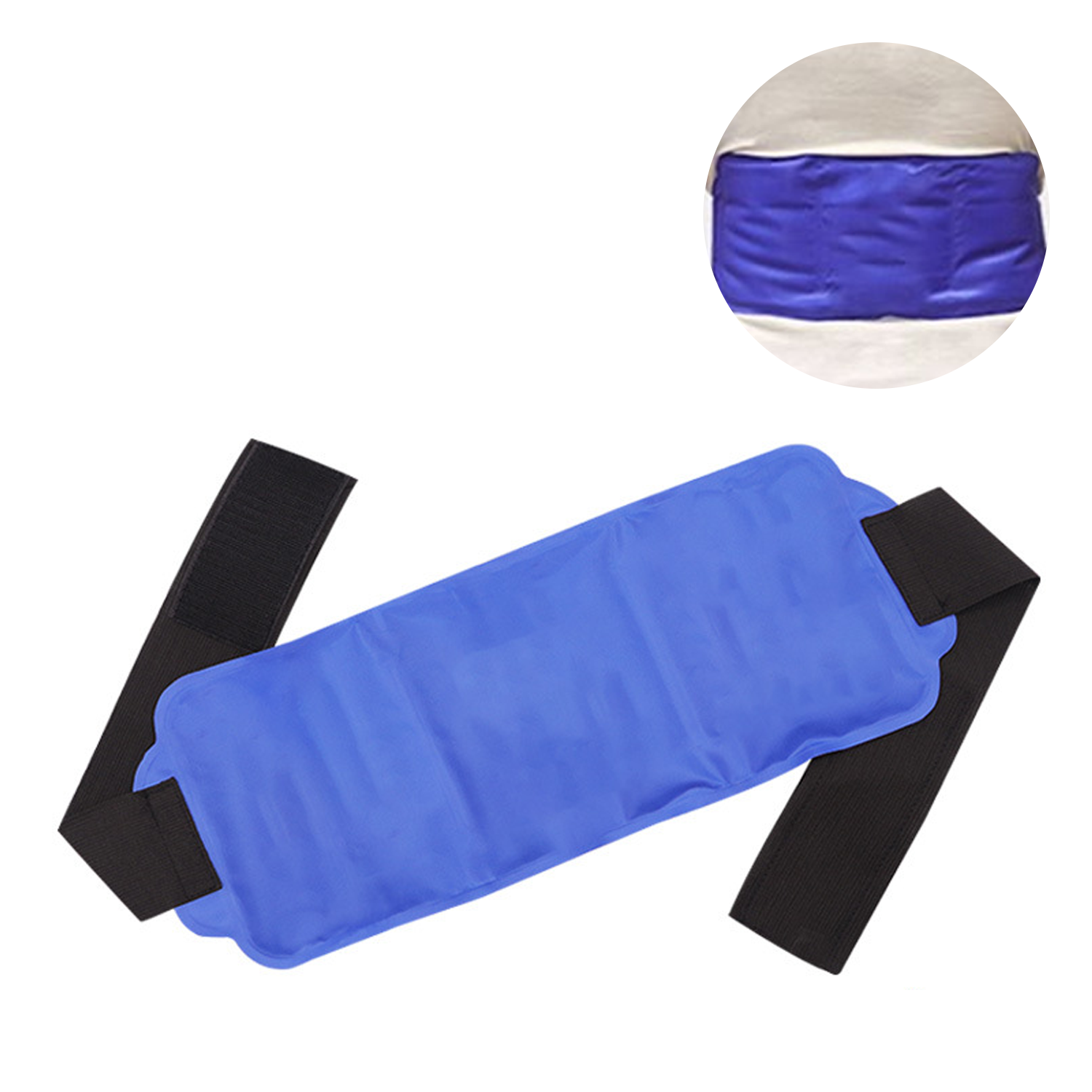 Reusable Gel Cold & Hot Therapy Pack with Strap 5
