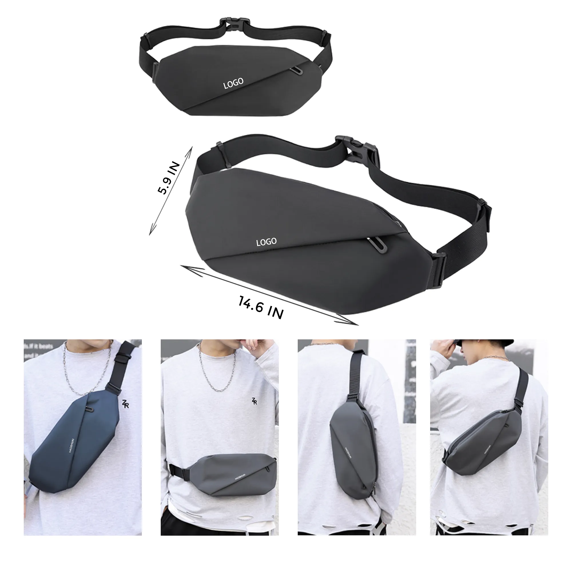 Outdoor Multi Functional Waterproof Waist Bag 4