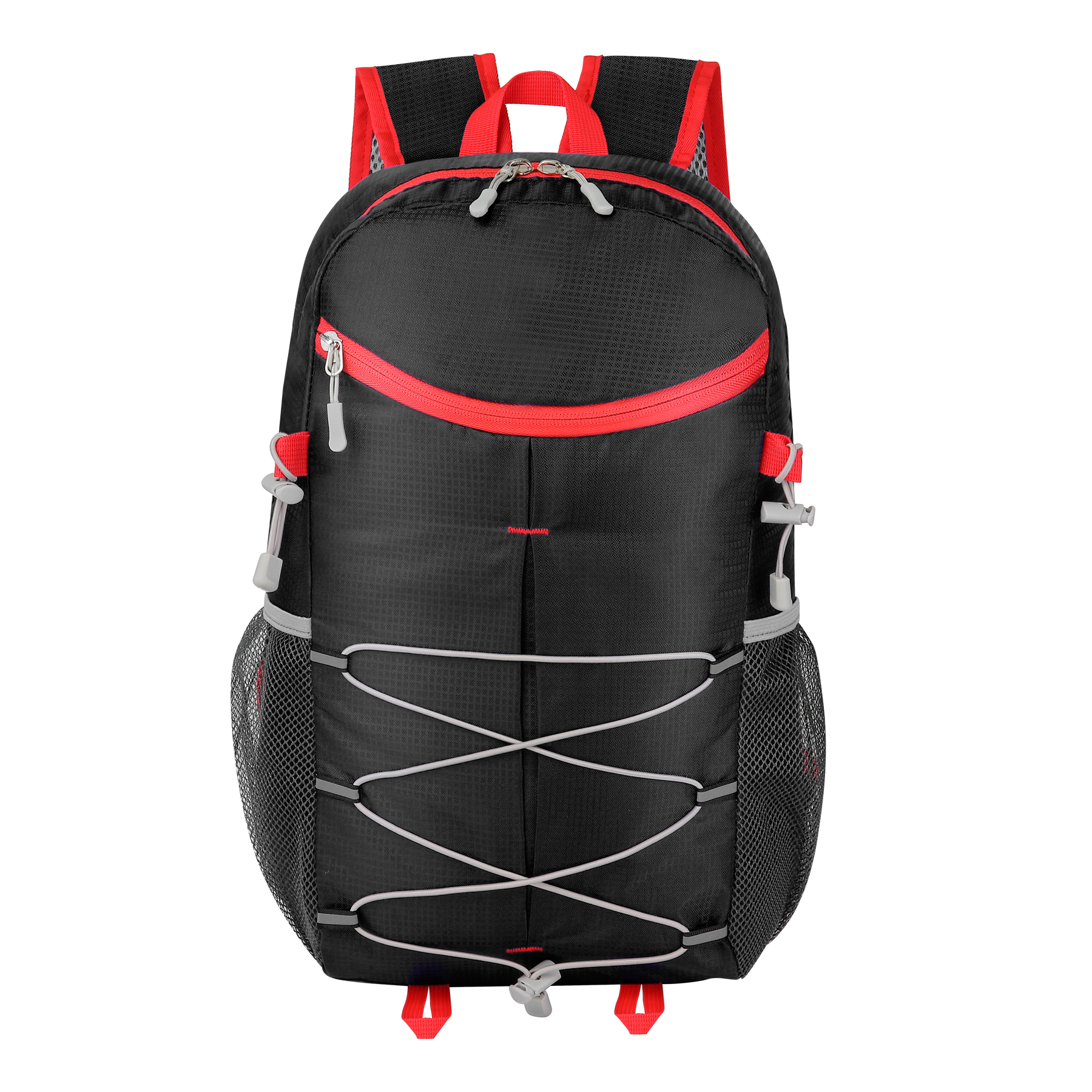 Multi-Purpose Outdoor Foldable Backpack With Bungee Cord 3