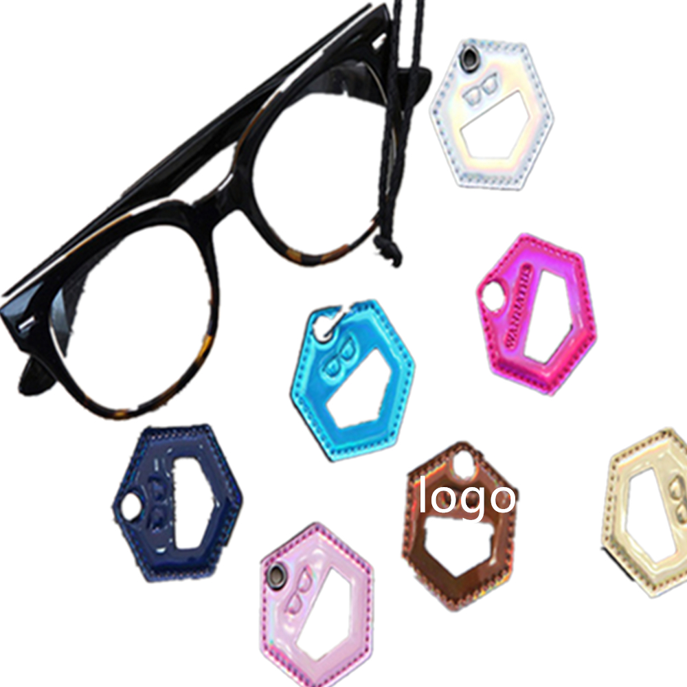Diamond Shape Leather Pendant For Hanging Glasses 3
