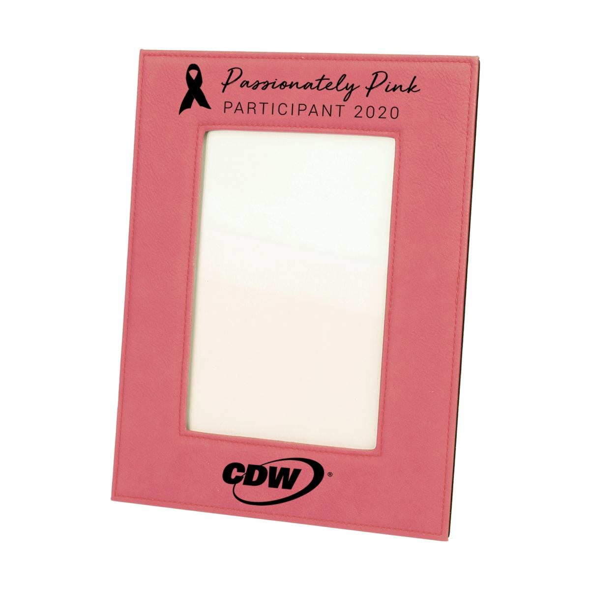 Laser Engraved Leatherette Picture Frame (Holds 5"x7" Photo) 2