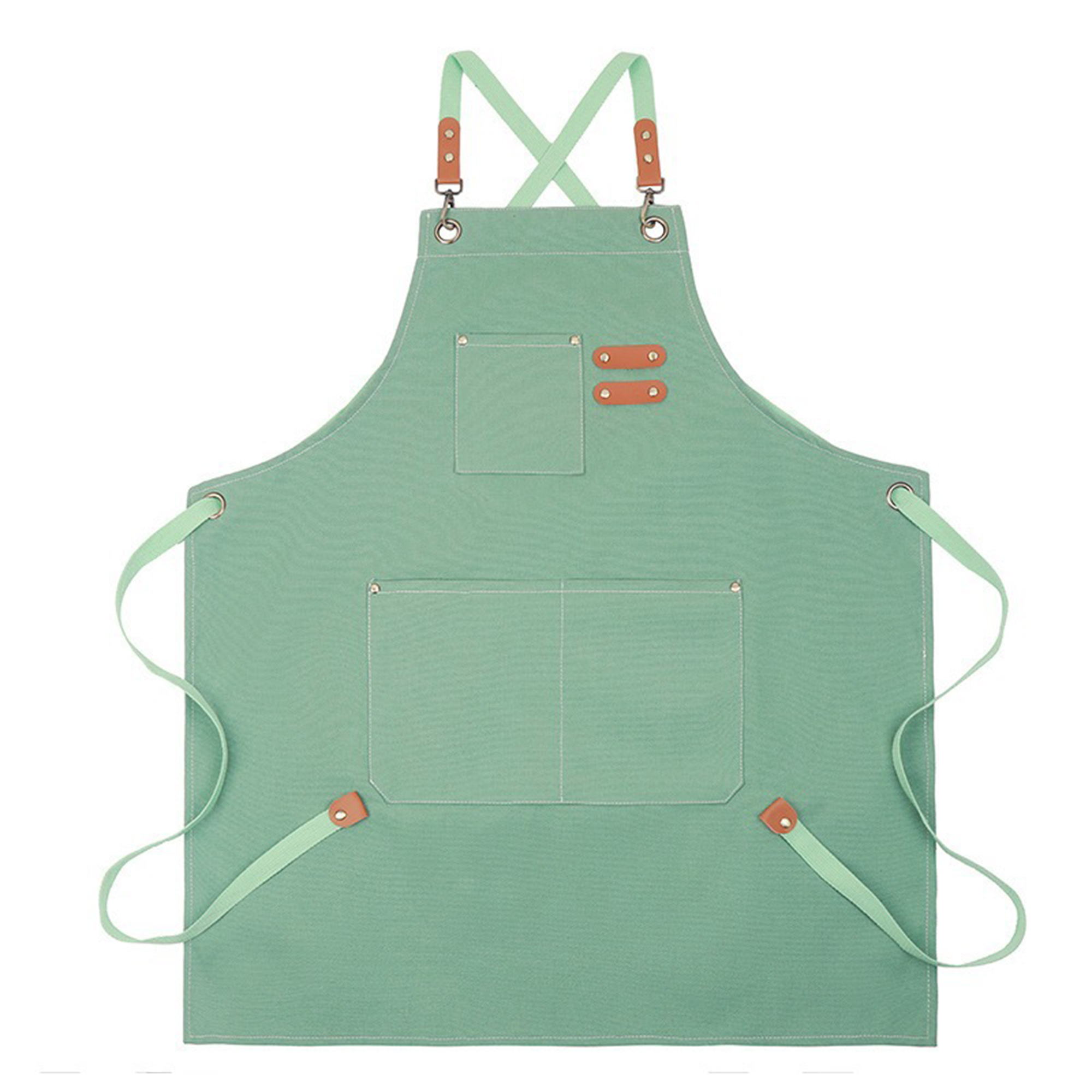 Canvas Cross Back Chef Apron 3