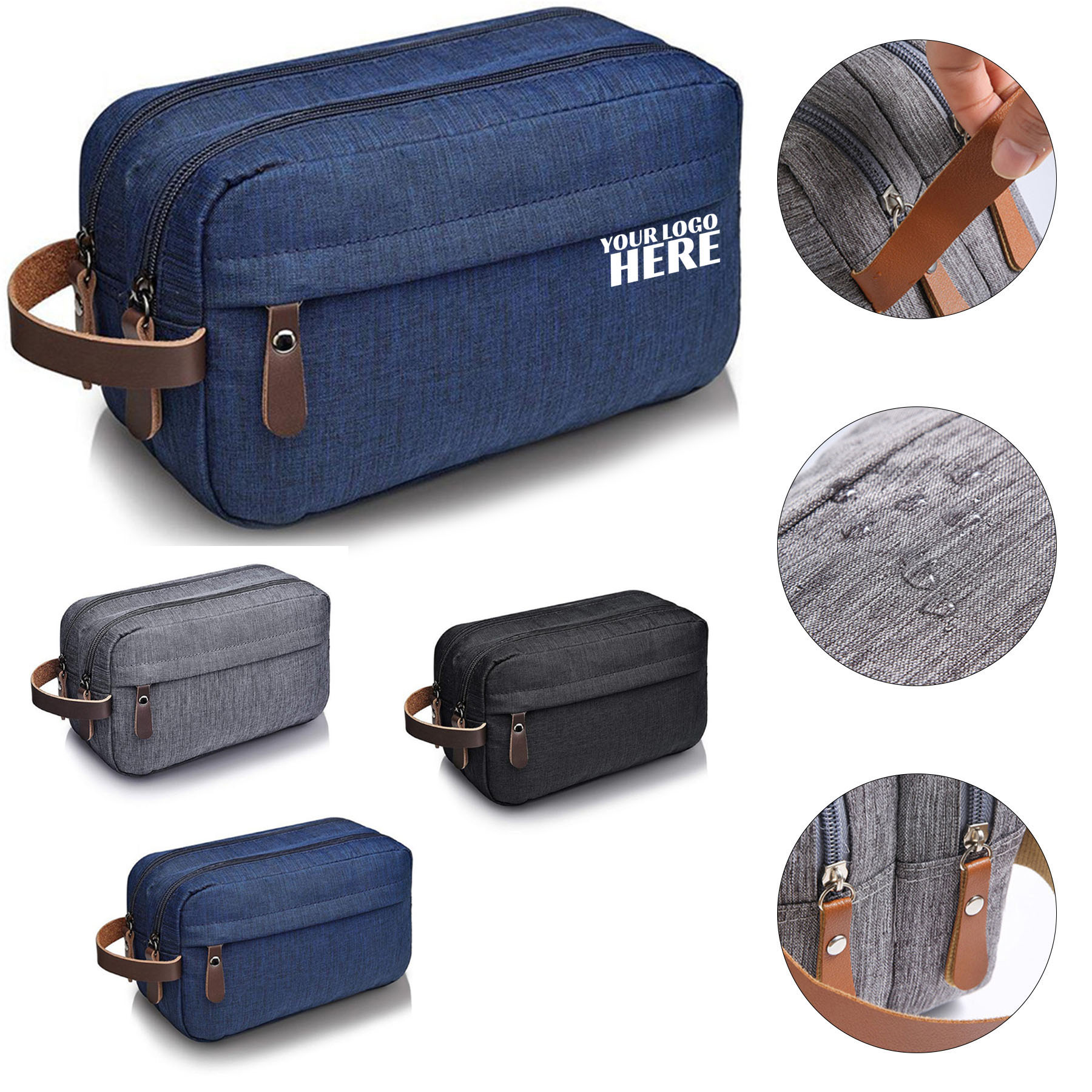 Men Double Layer Toiletry Bag 2