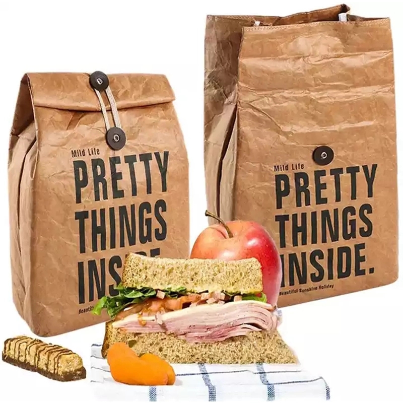 Reusable Waterproof Insulated Cooler Freezable Lunch Bag 2