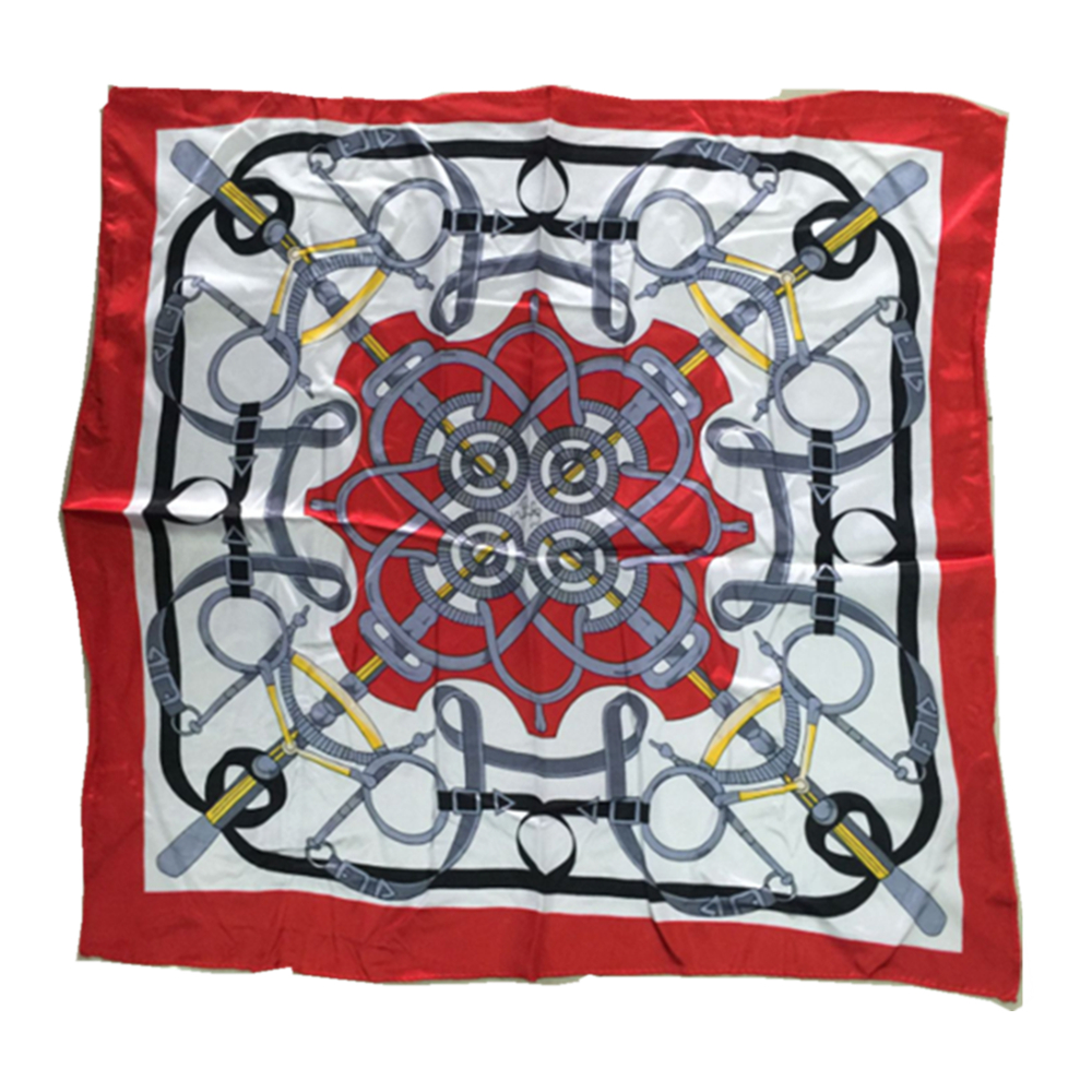Premium Satin Silk Small Square Scarf 6