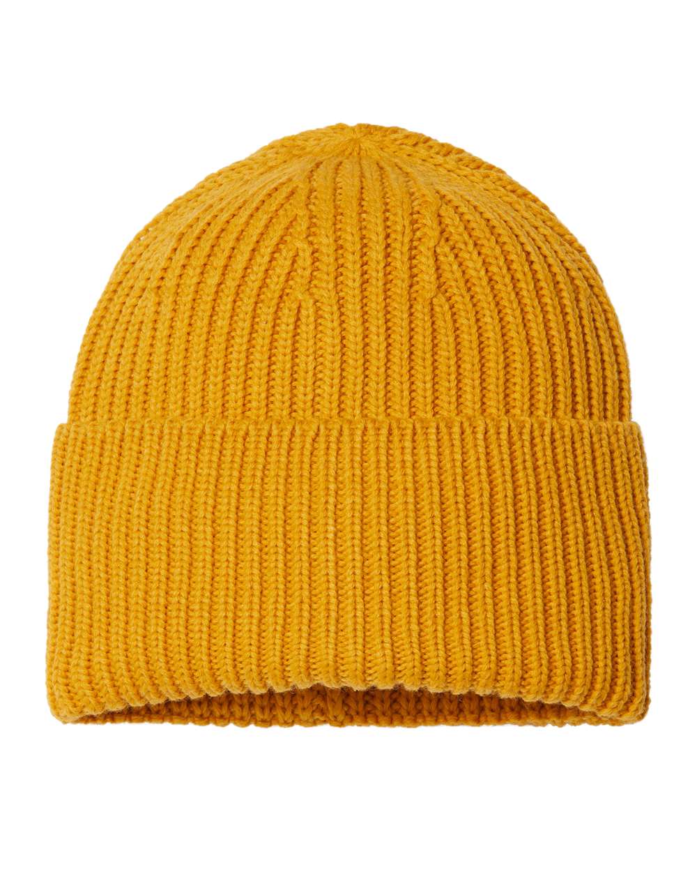 Sustainable Chunky Rib Cuffed Beanie - OAK 23