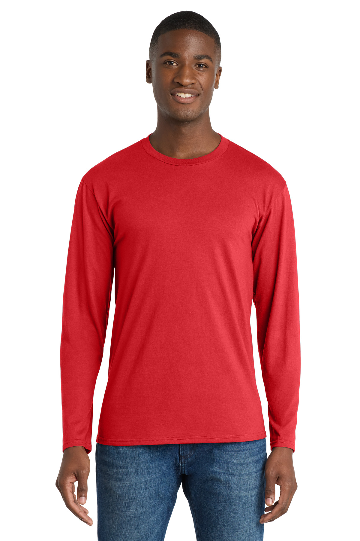 Port & Co Long Sleeve Fan Favorite Tee. PC450LS 89