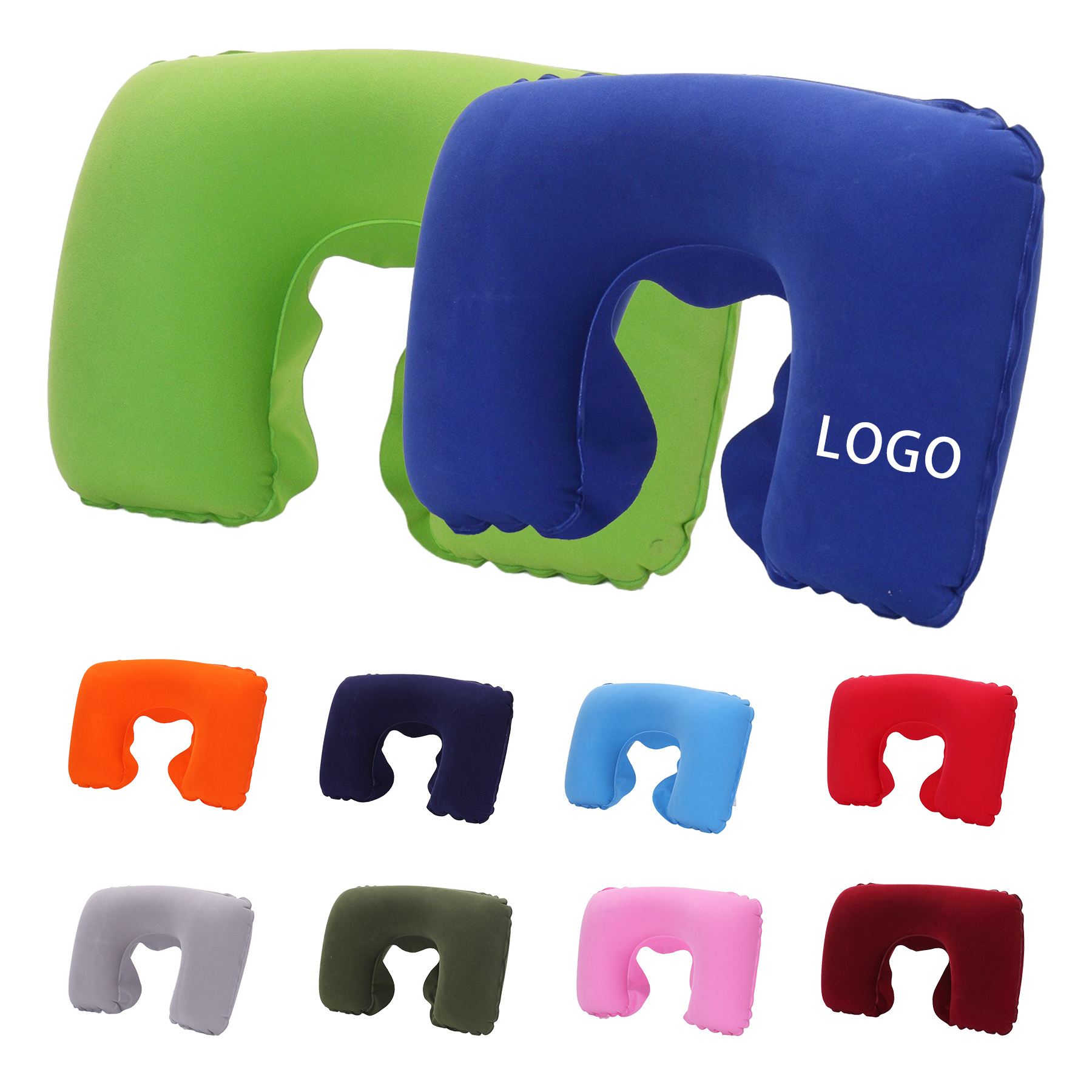 U Shaped Inflatable Throw Pillow 1
