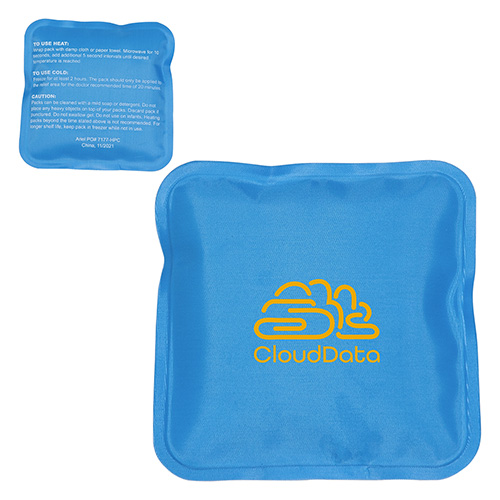 Square Nylon-Covered Hot/Cold Pack 12
