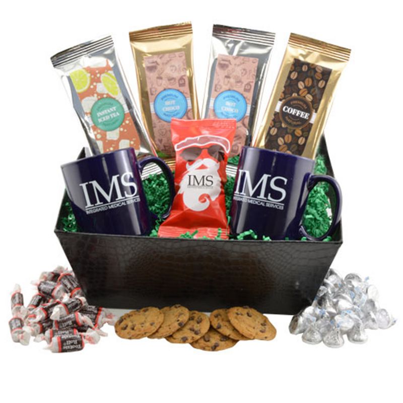 Tray withMugs and Tootsie Rolls 1