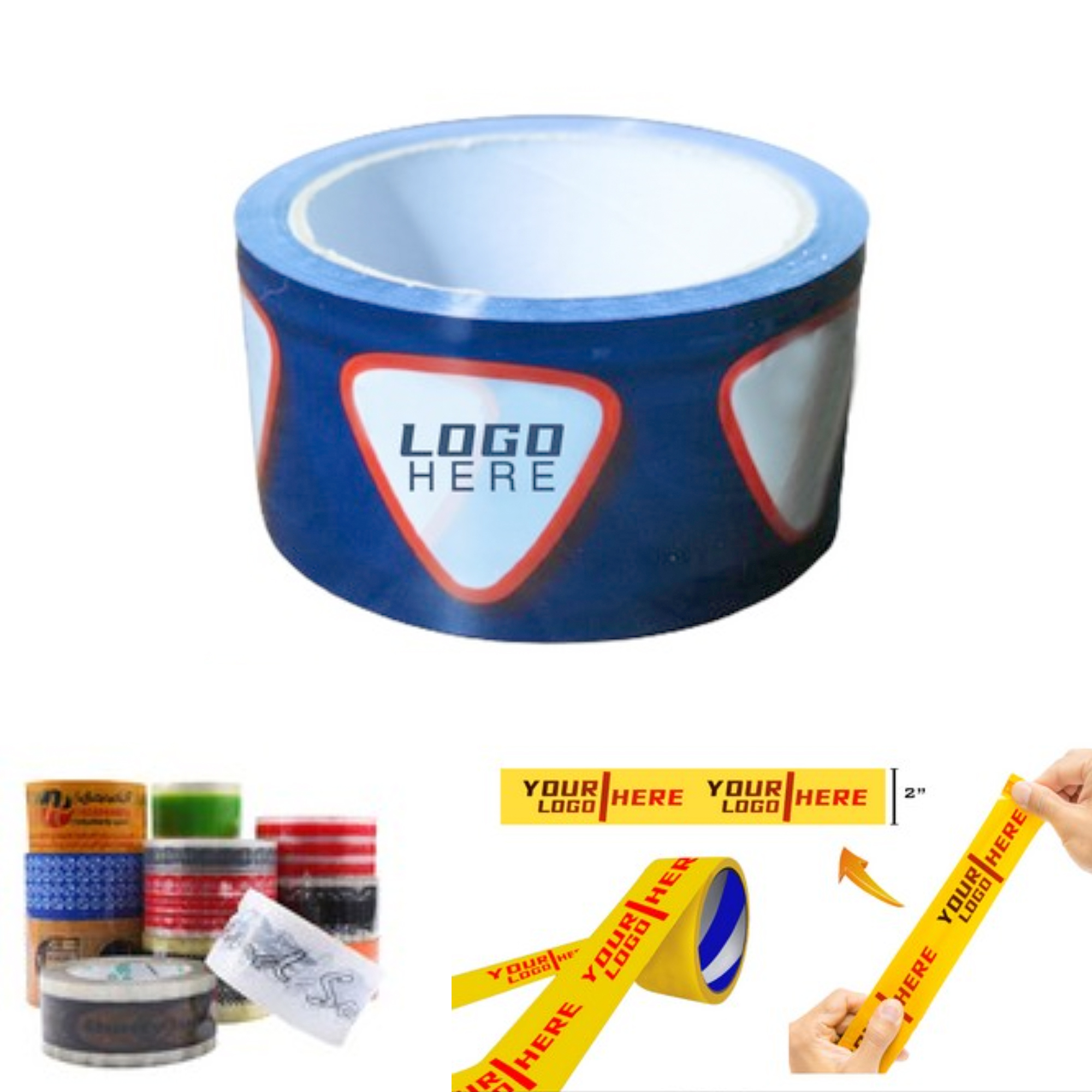 Custom Full Color Adhesive Packing Tape 2