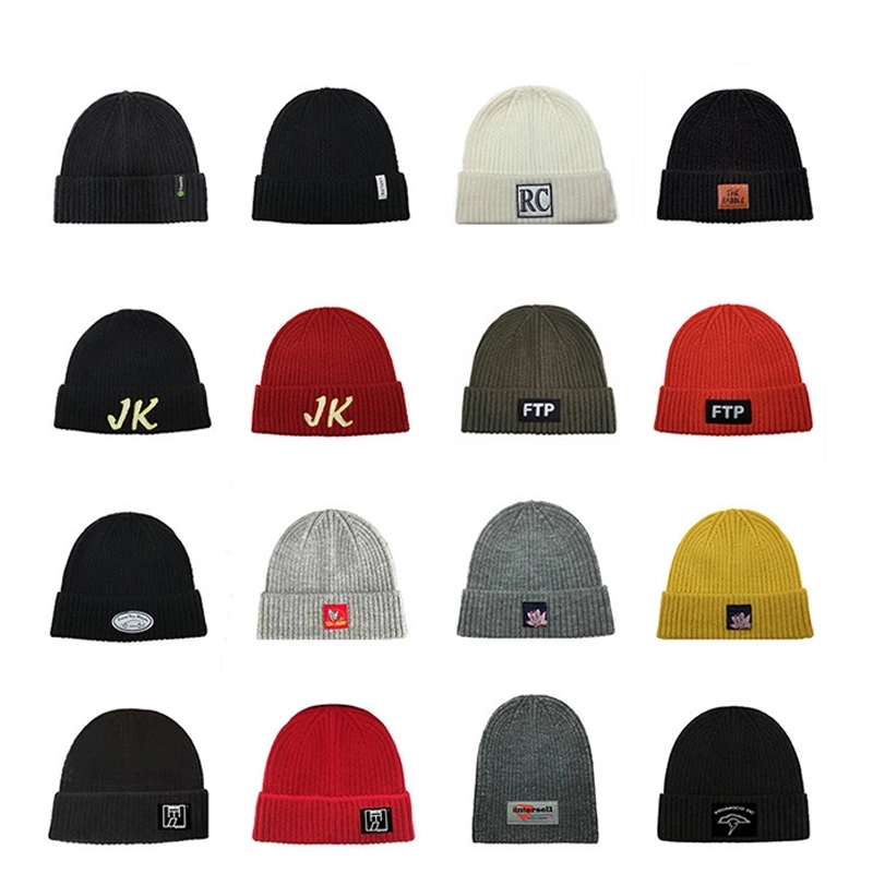 Winter Hats for Men Cuff Fleece Beanie 2