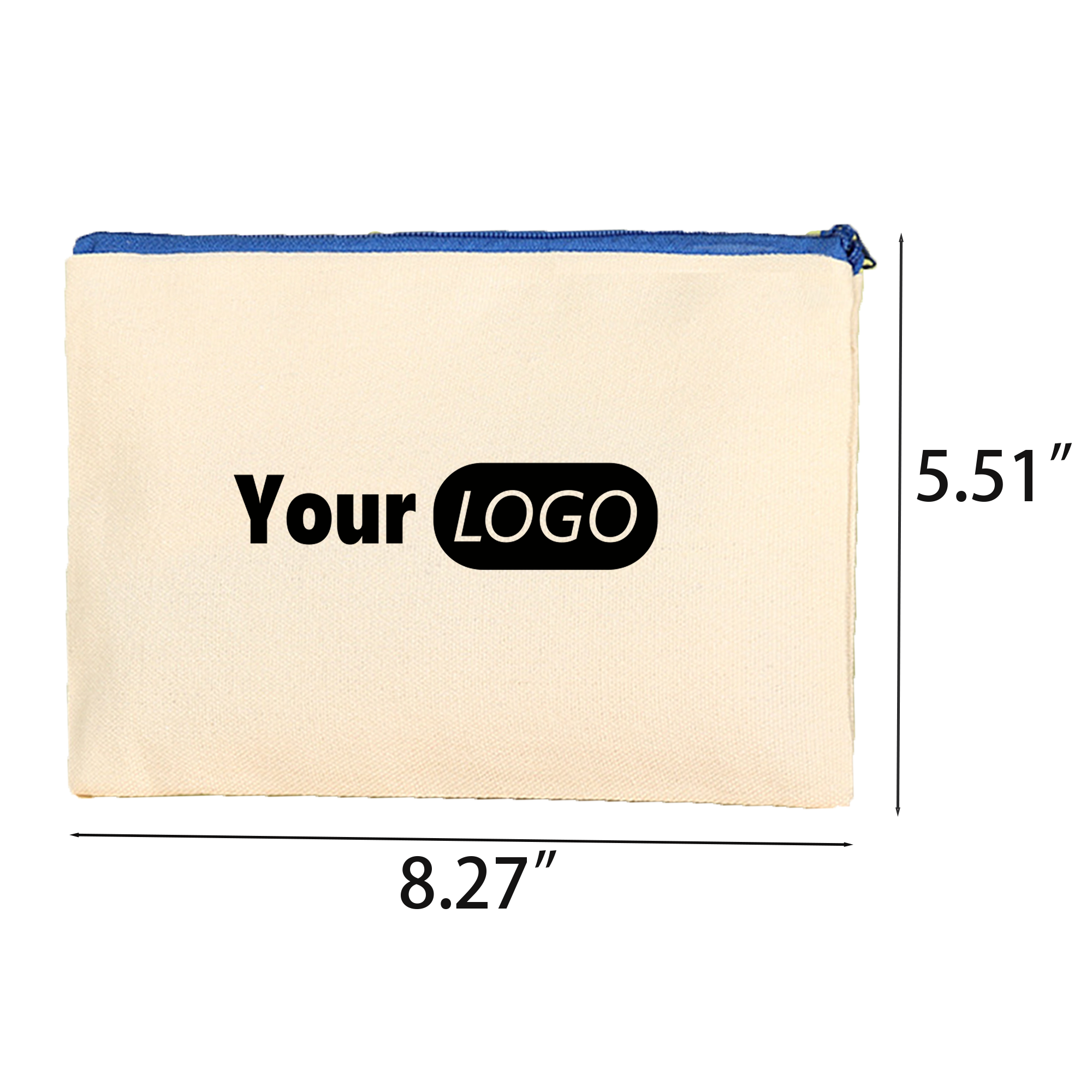 Canvas Pencil Bag With Zipper MOQ20 7