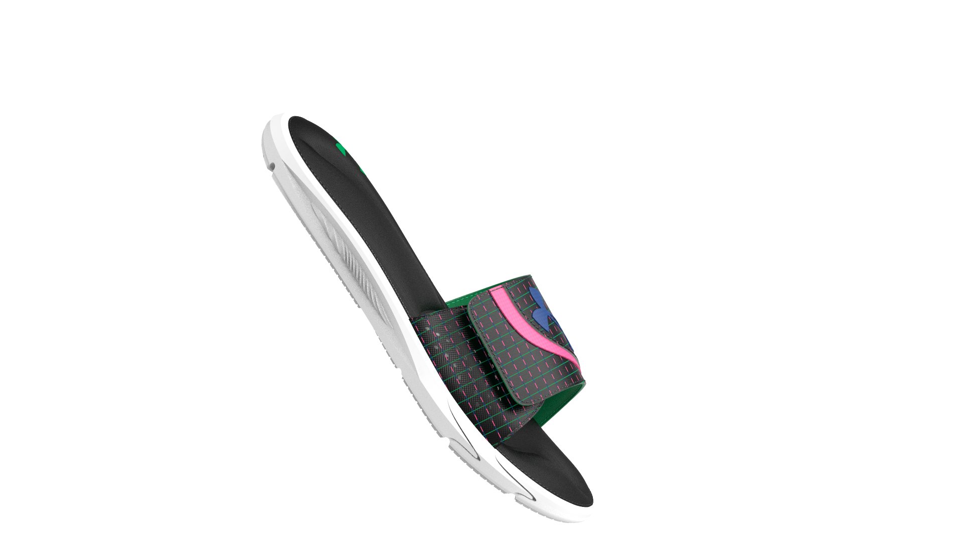 Men's UA Ignite VI Graphic Strap Slides  11
