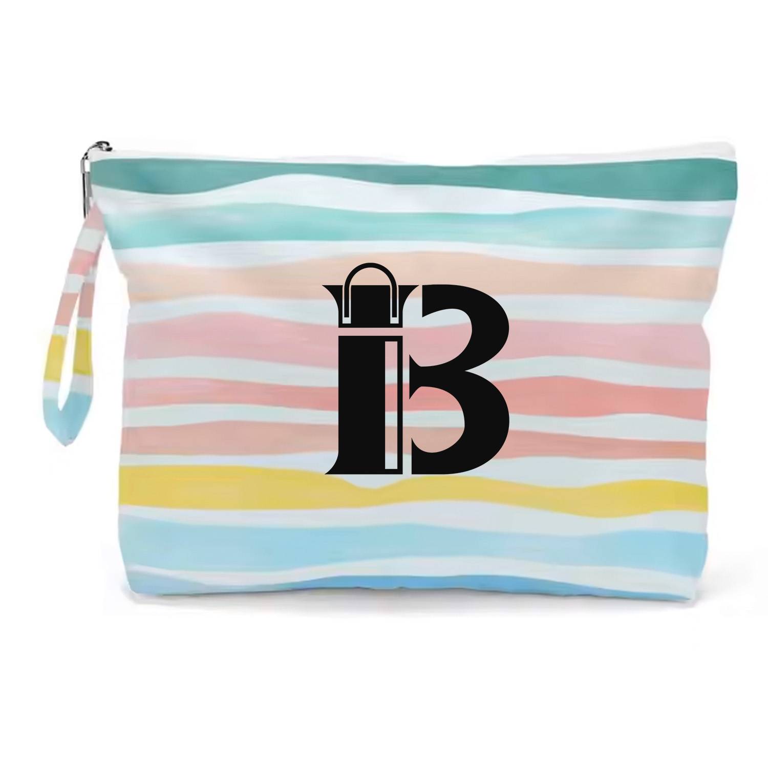 Colorful Zippered Waterproof Cosmetic Bag for Travel Swim 3