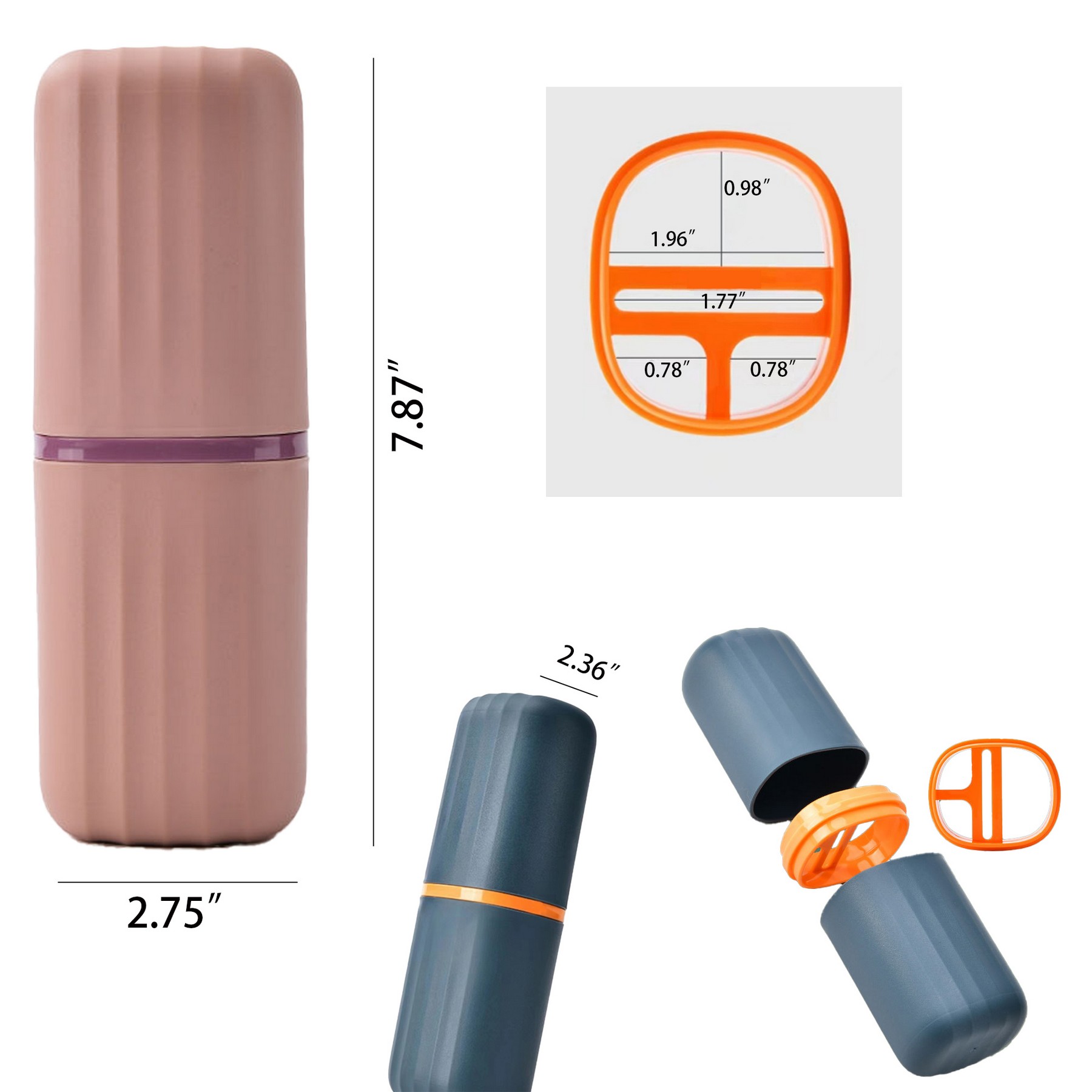 Portable Toothbrush Travel Storage Cup 4