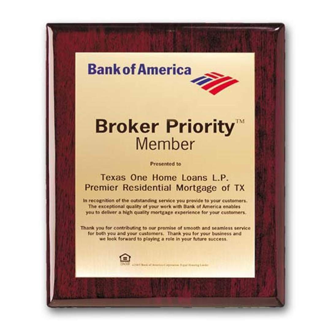 Screenprint Brass - Rosewood 1