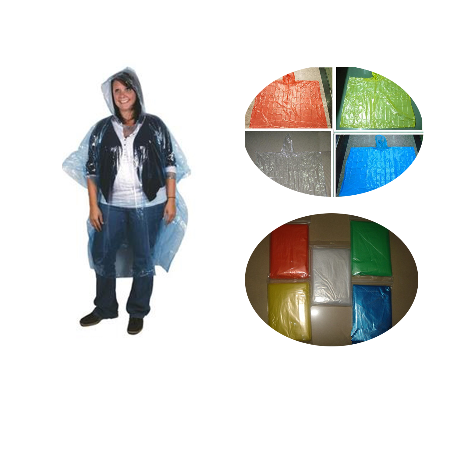 Thickened EVA Reusable Raincoat 3