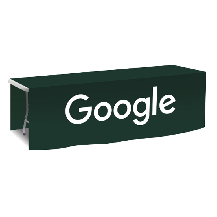 96 in. x 88 in. PolyKnit Table Drop (One Color Logo) 51