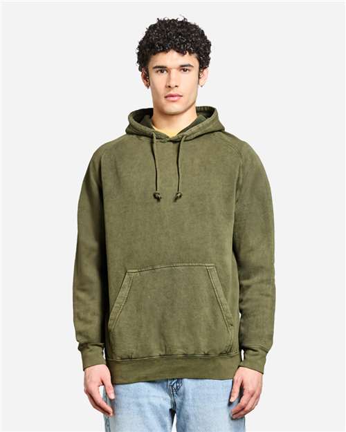 Unisex Vintage Raglan Hoodie Sweatshirt - LST004 96