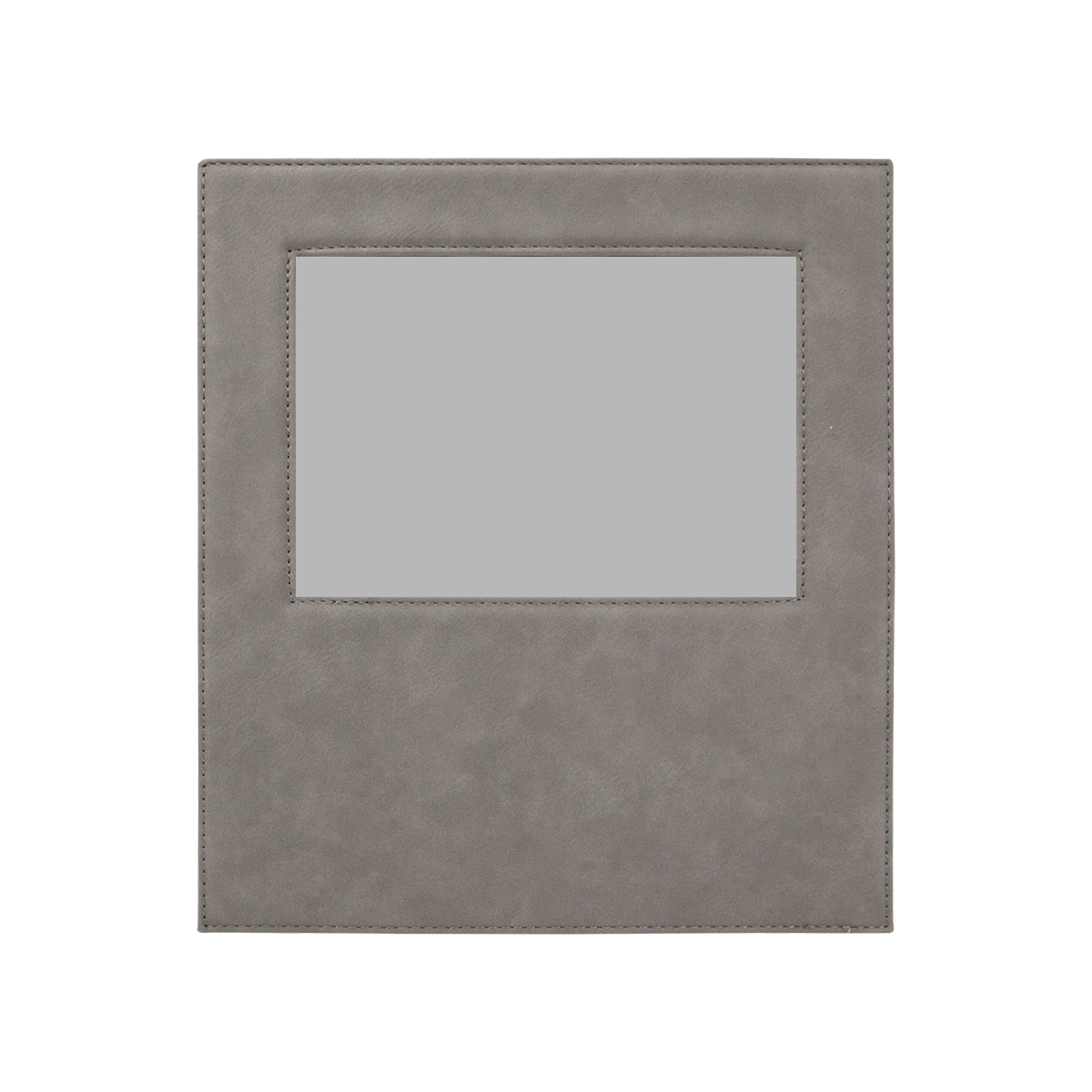 5" x 7" Gray Leatherette Photo Frame 1