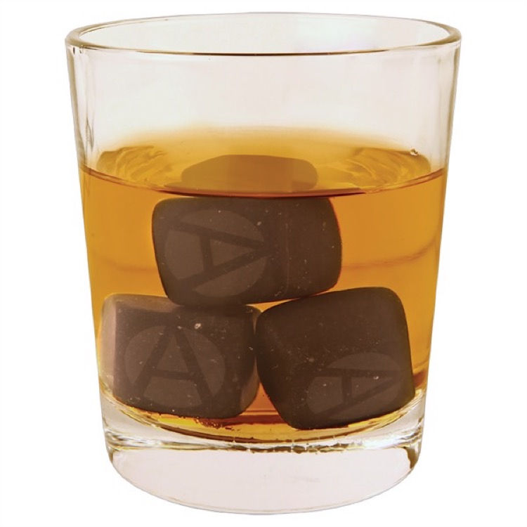 10 Piece Chill Whiskey Stone Set (1'x1") 4