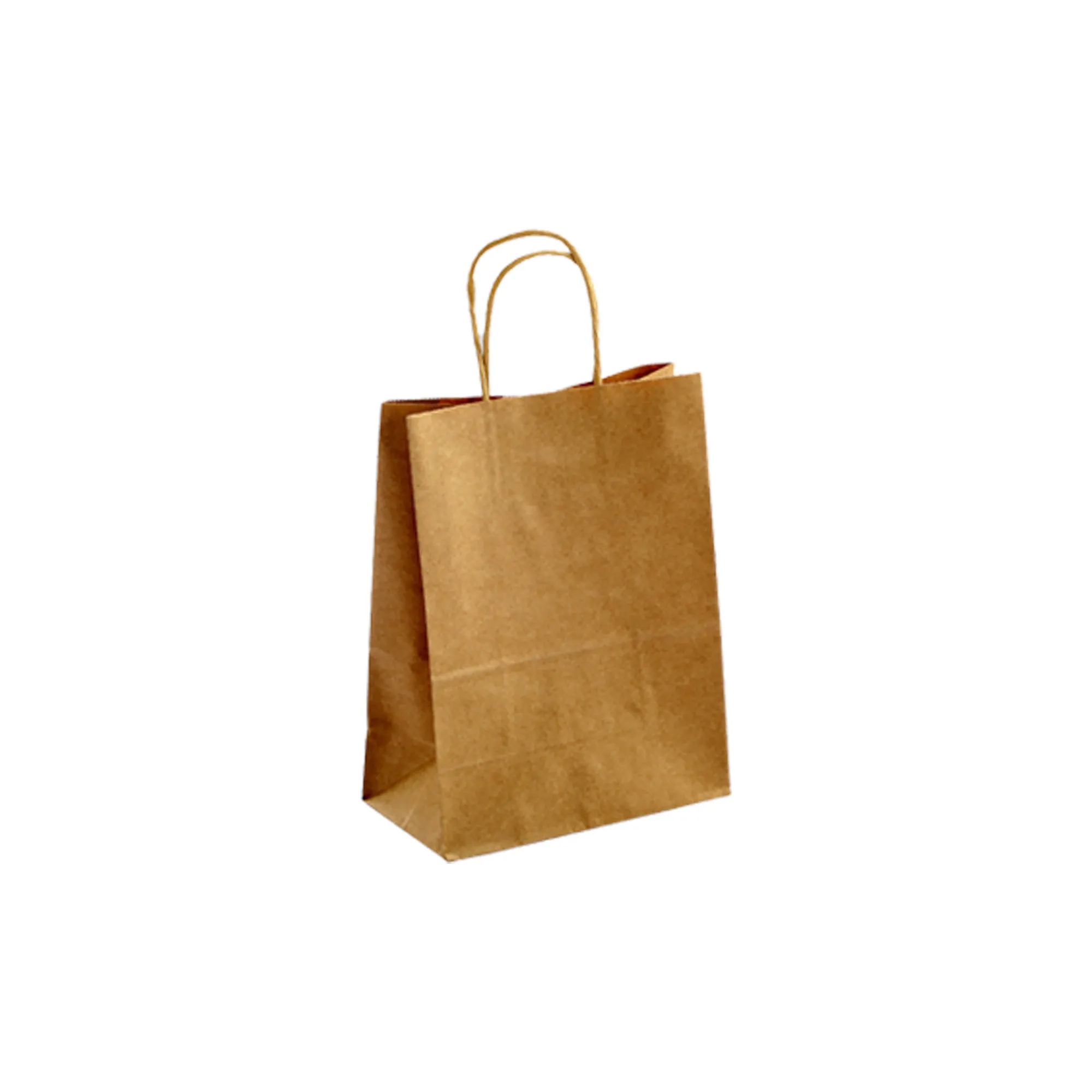 MOQ 20 Coloured Kraft Paper Tote Bag 13