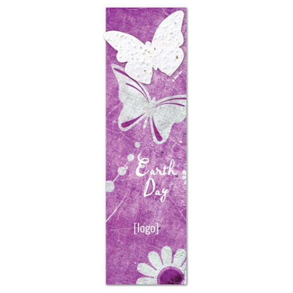 Seed Paper Shape Bookmark 26