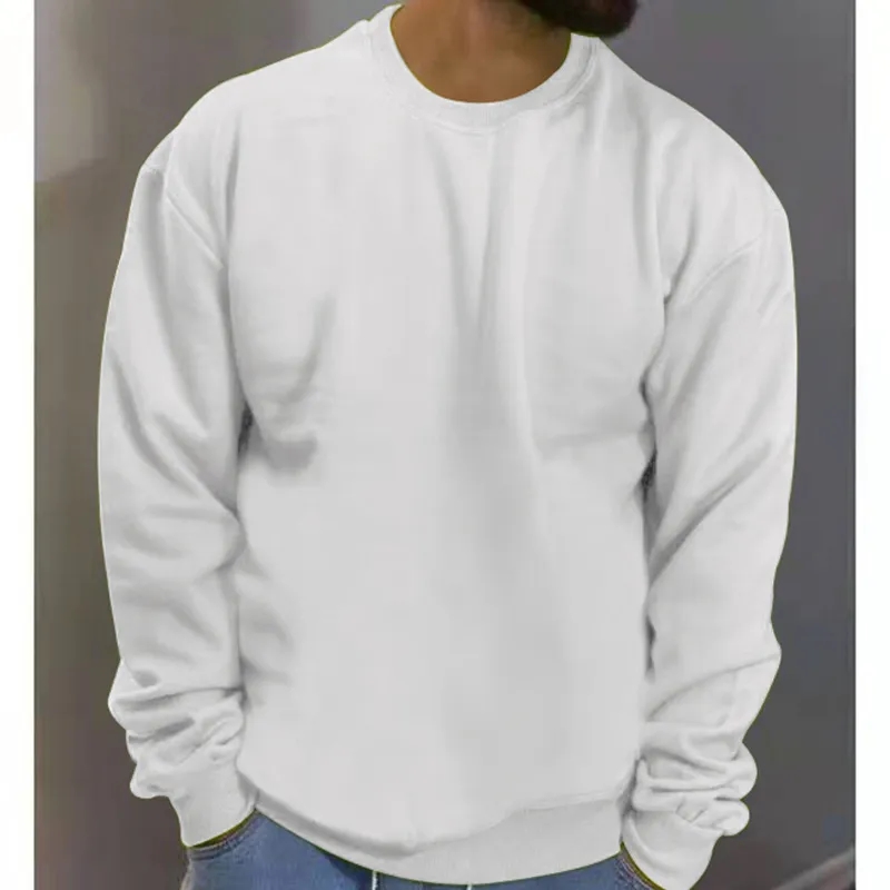 Crewneck Sweatshirt for Men, custom hoodie or sweatshirt with logo imprint 5