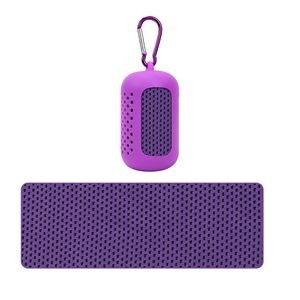 Towel With Silicone Storage Bag 10