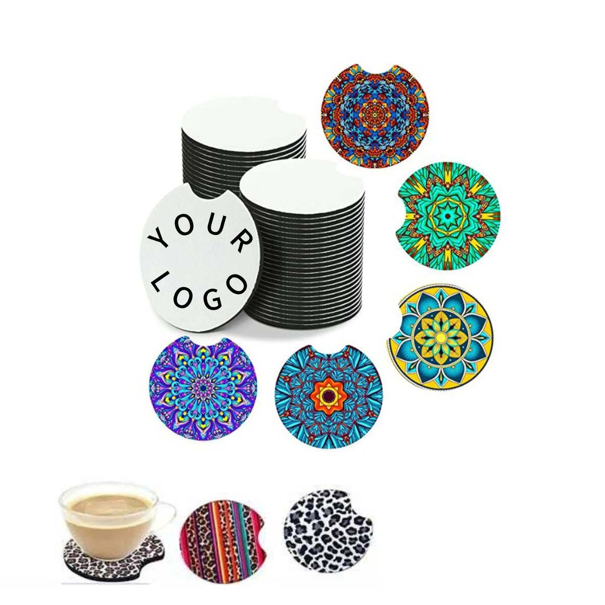 Heat Resistant Rubber Coasters for Table Protection 2