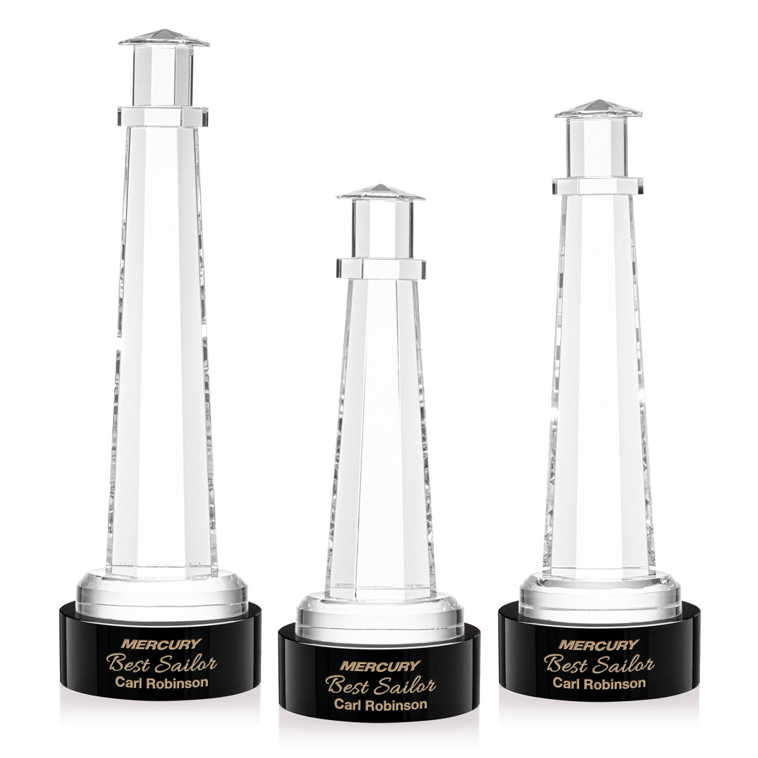 Lighthouse Award on Stanrich Base - Black 11