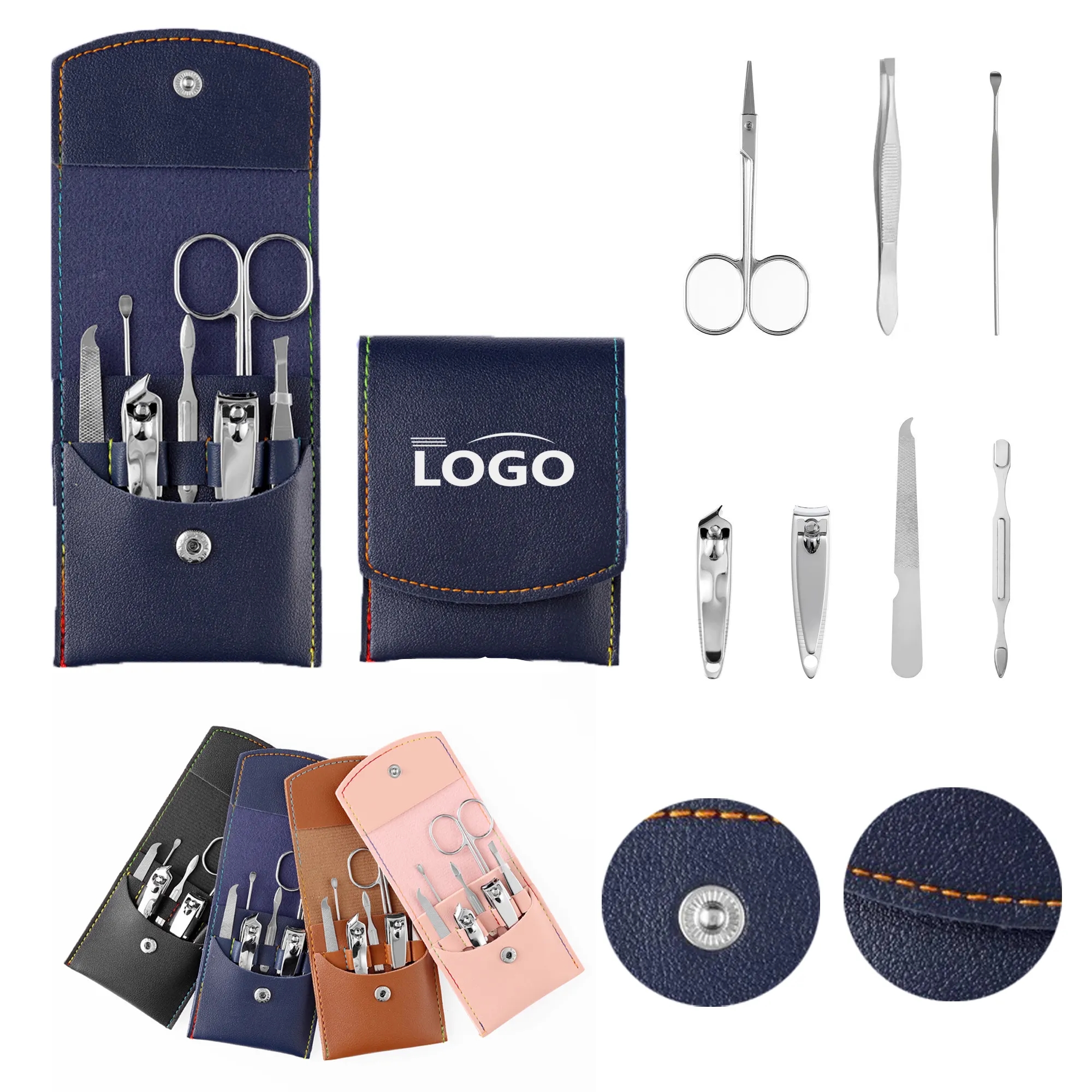 7pcs Stainless Steel Manicure Set MOQ 50 3