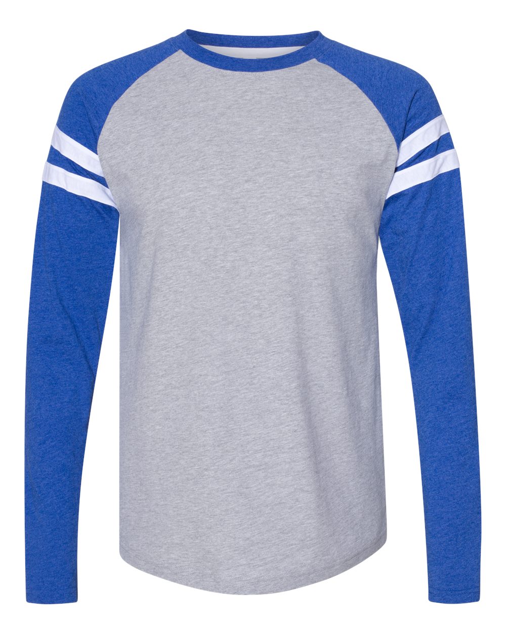 Unisex Fine Jersey Mash Up Long Sleeve Tee - 6934 25