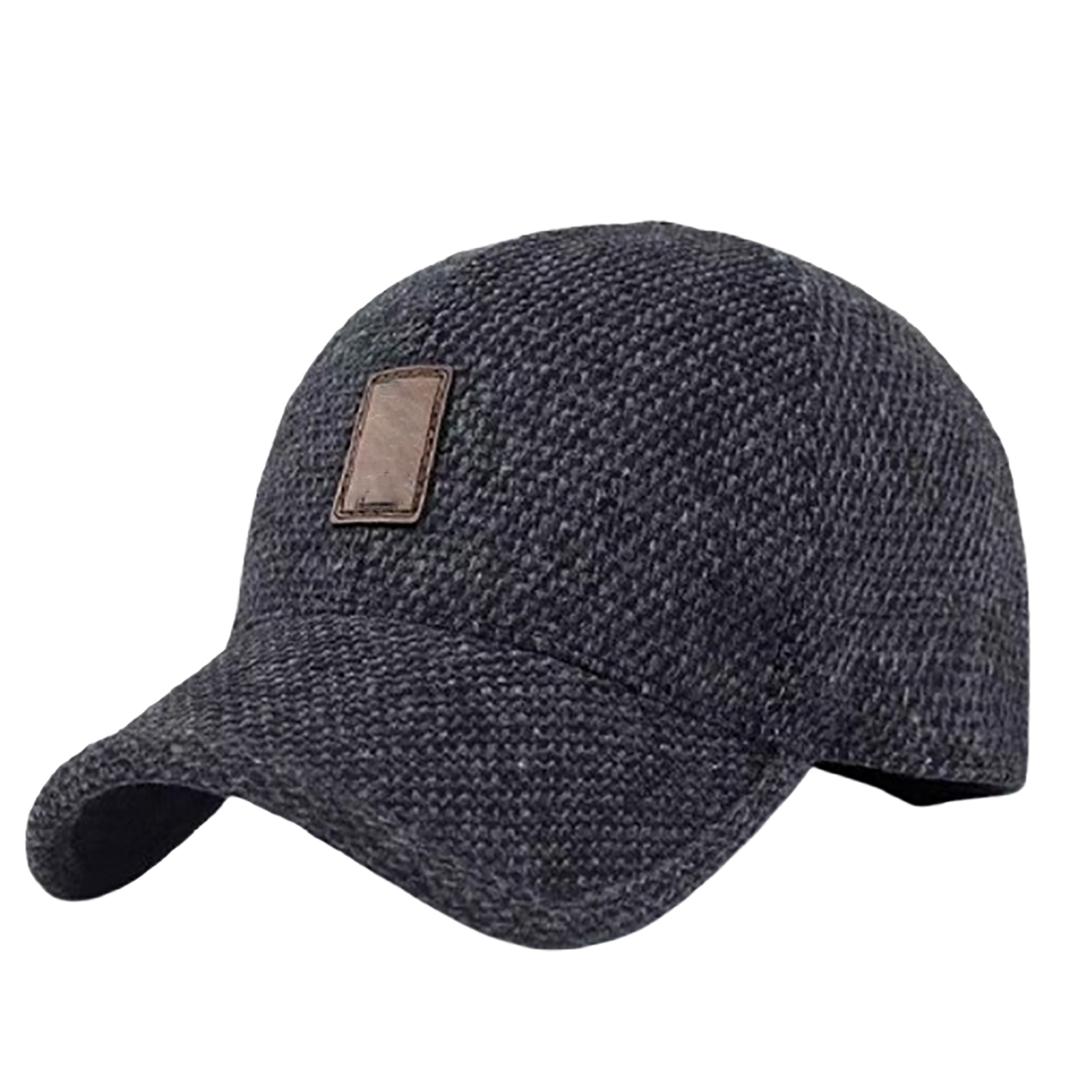 Men's Winter Warm Wool Baseball Cap 2