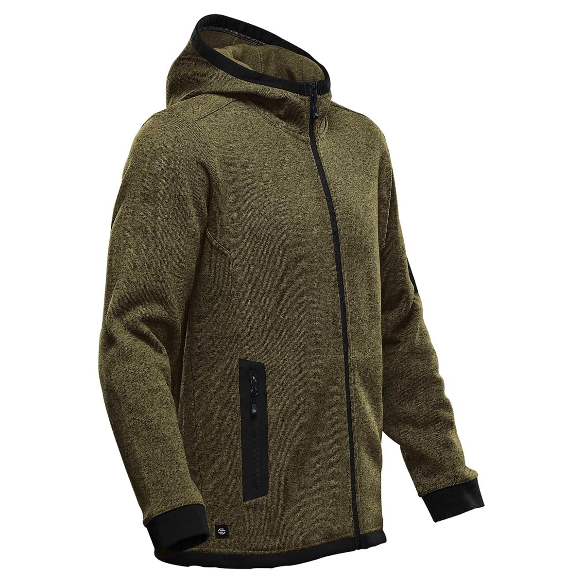 Stormtech Men's Juneau Knit Hoody, custom hoodie or sweatshirt with logo imprint 4