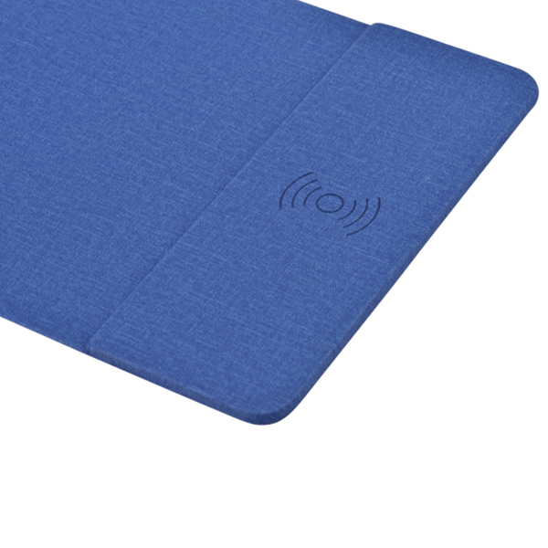 Qi Wireless Charger and Mouse Mat / Pad Textile Fabric 9