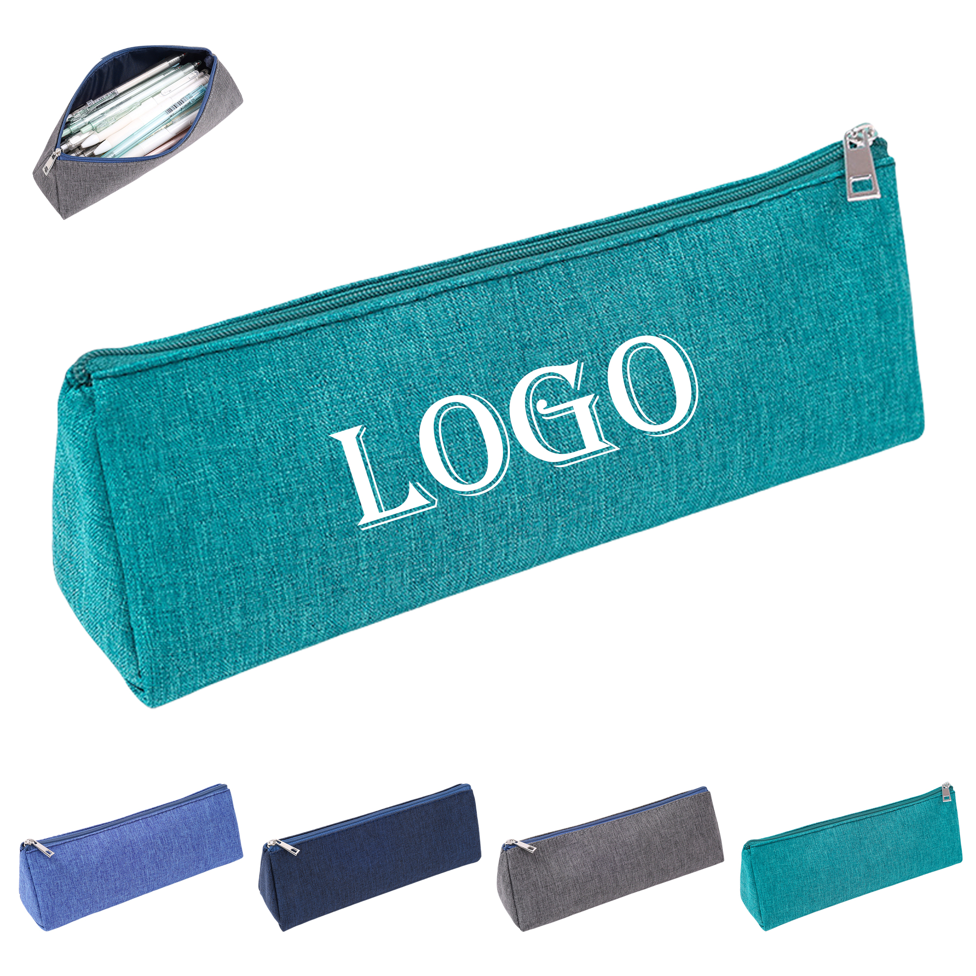 Large Capacity Triangle Pencil Pouch MOQ50 1